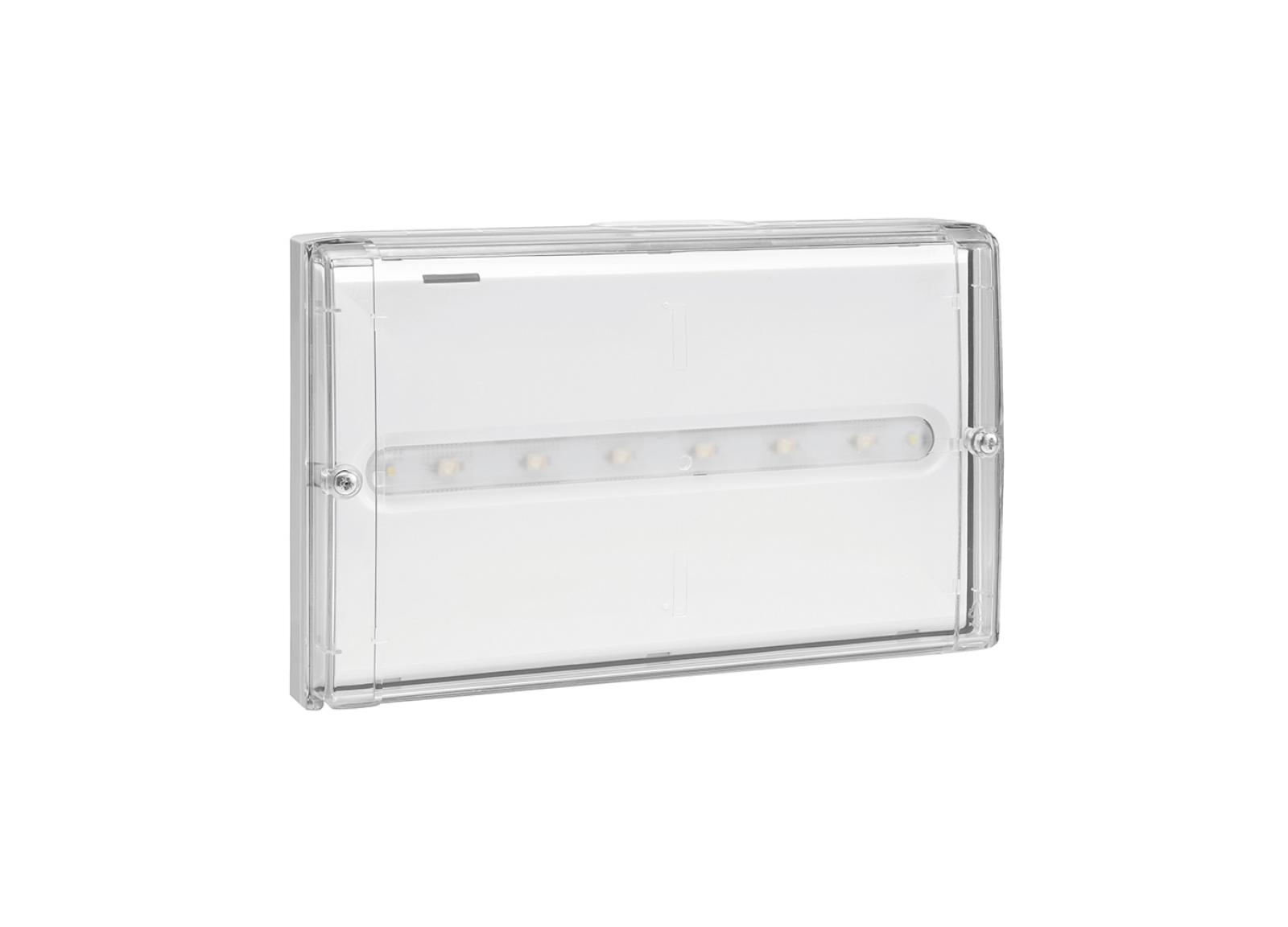 Luminaire pour Sources Centrales LSC d'ambiance 110V=/220V=/230V~ Uraproof IP66 IK10 flux 320lm