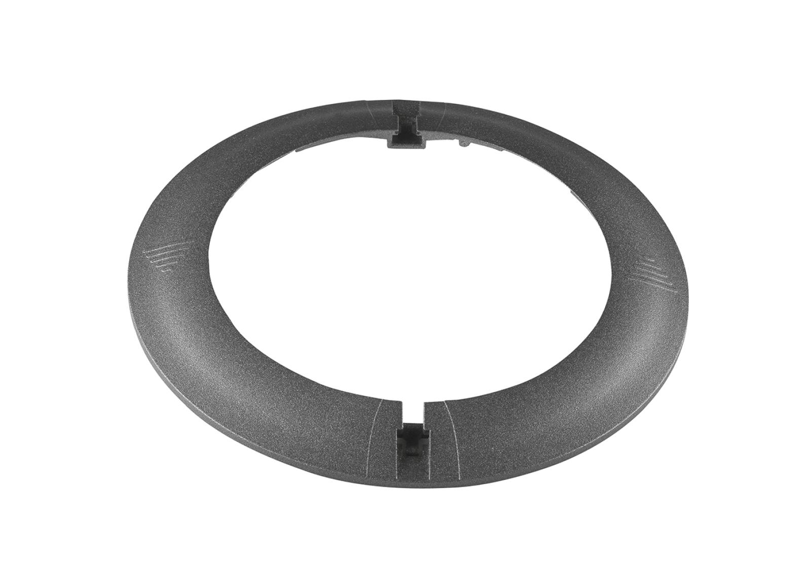 Enjoliveur avec fixation pour porte-étiquette Practice Evolution finition gris anthracite