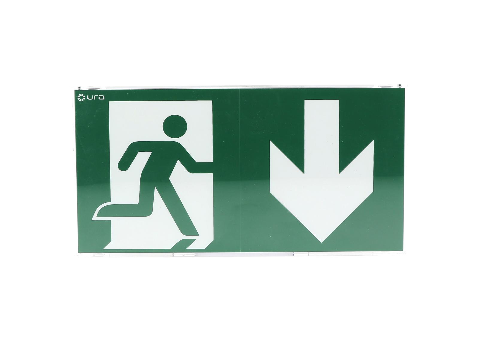 BAES Évacuation URALIFE V 45lm-1h SATI Connecté Mural - Noir