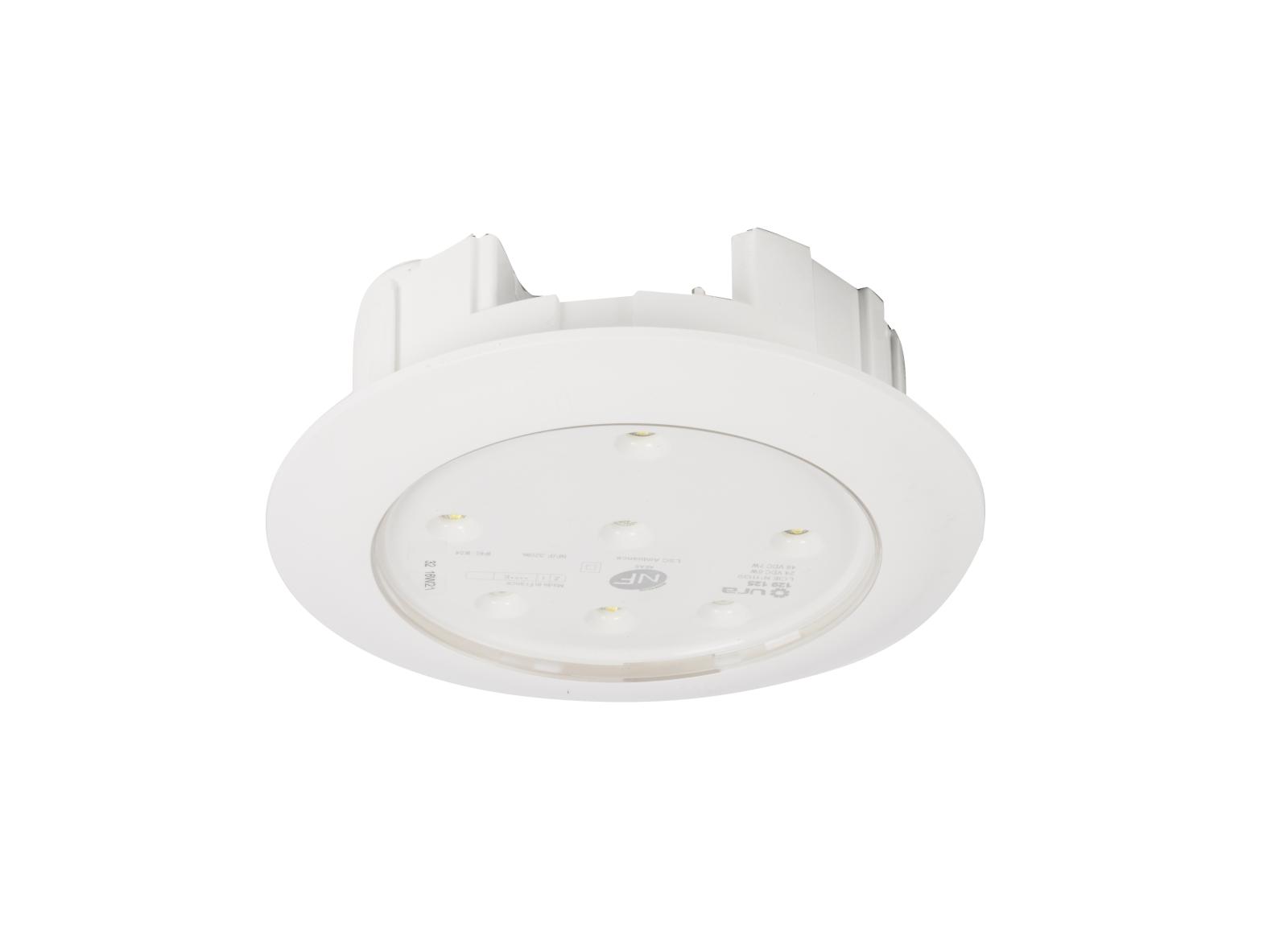 Luminaire pour Sources Centrales LSC d'ambiance 24V=/48V= Practice IP40 IK07 flux 320lm