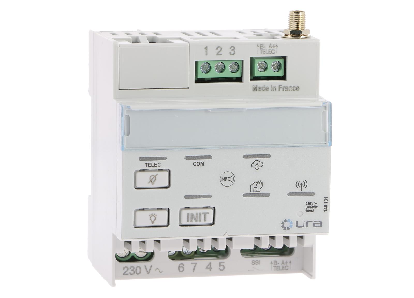 Télécommande connectée Radio - capacité 63 blocs et/ou alarme incendie Télécommande connectée Radio - capacité 63 blocs et/ou alarme incendie