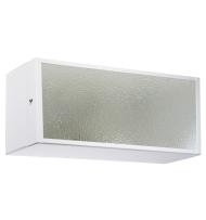 Luminaire pour Sources Centrales LSC d'évacuation type métal-verre IP20 enveloppe métal à équiper d'une lampe E27