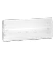 Luminaire pour Sources Centrales LSC d'ambiance fluorescent 110V= Uralight IP42 IK07 flux 360lm consommation 10,2W