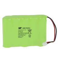 Batterie de remplacement NiMH (nickel-hydrure métallique) 6V - 1100mAh pour BAES ambiance Uralife V