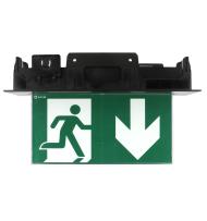 BAES Évacuation URALIFE V 45lm-1h SATI Connecté Plafond- Noir