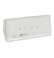 Luminaire pour Sources Centrales LSC d'ambiance 110V=/220V=/230V~ Urajet IP55 IK08 flux 320lm