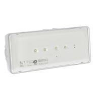 Luminaire pour Sources Centrales LSC d'ambiance 24V=/48V= Urajet IP55 IK08 flux 320lm