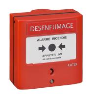 Boîtier de Commande Manuelle pour tableau de désenfumage pour locaux collectifs d'Habitation TDH IP30 IK07