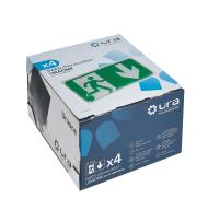 Lot de 4 BAES d'évacuation SATI Uraone V référence 111013V